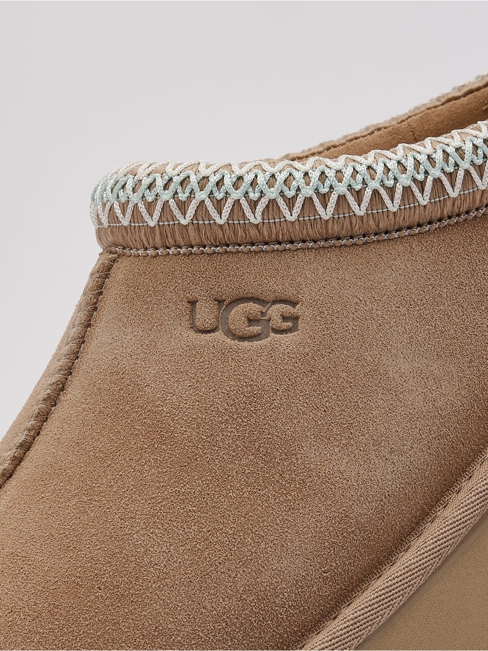 New UGG Tan & Blue Tazz platform size 5 - Picture 2 of 11